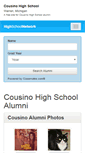 Mobile Screenshot of cousinohighschool.org